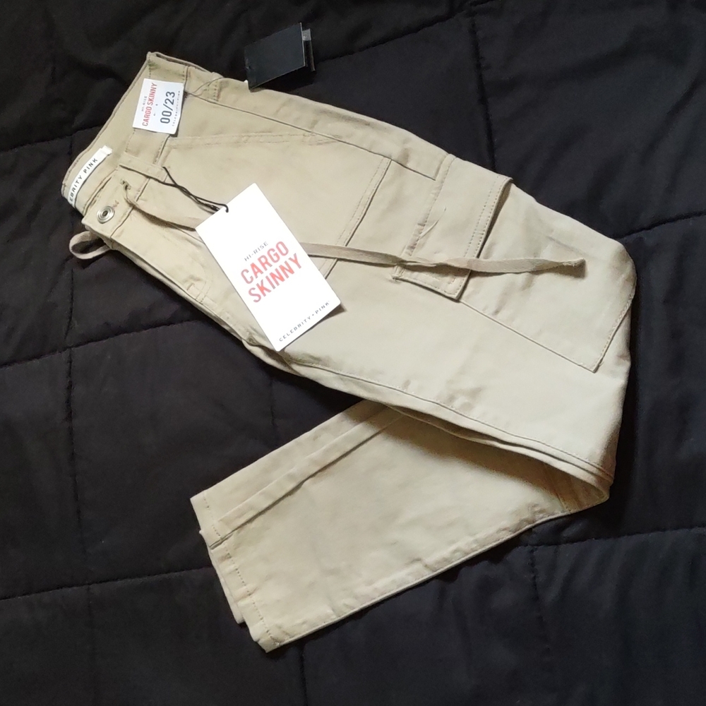 Cargo hi-Rise skinny jeans